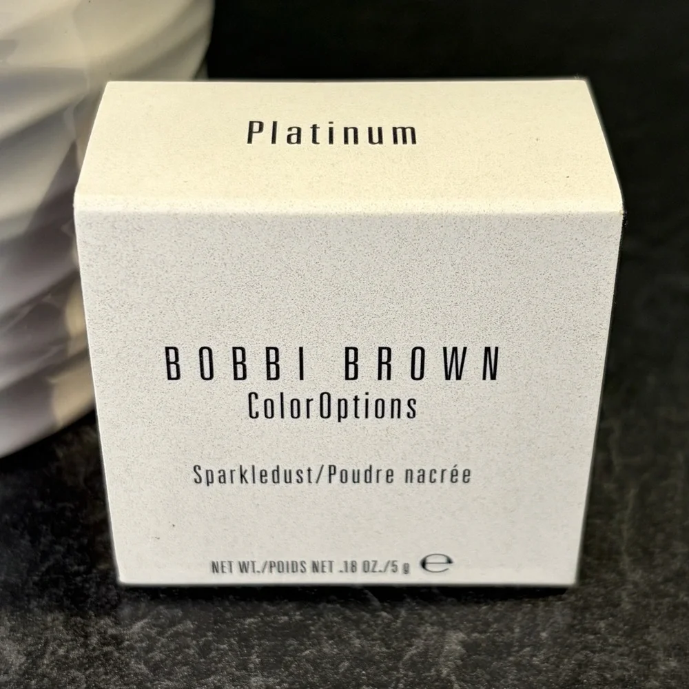 NEW Bobbi Brown Color Options Sparkledust 1  Platinum .18 oz SEALED Discontinued
